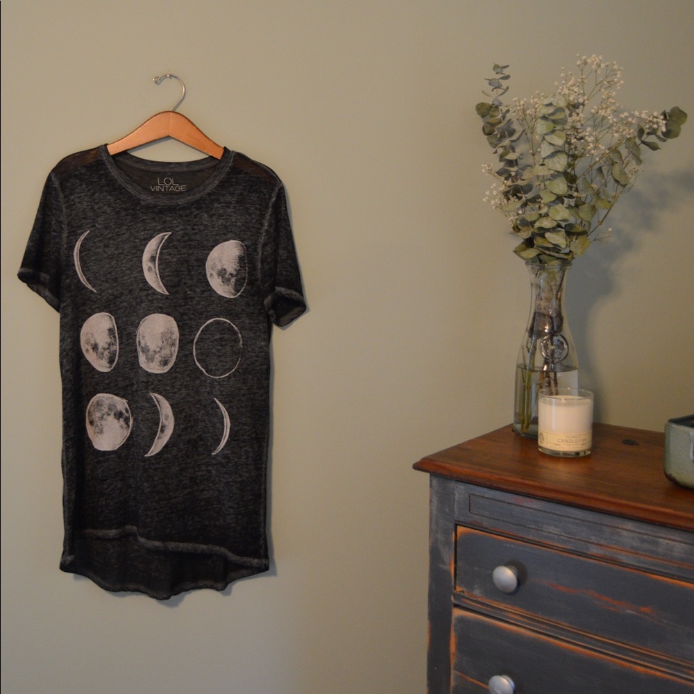LOL Vintage Moon Phases T - Shirt